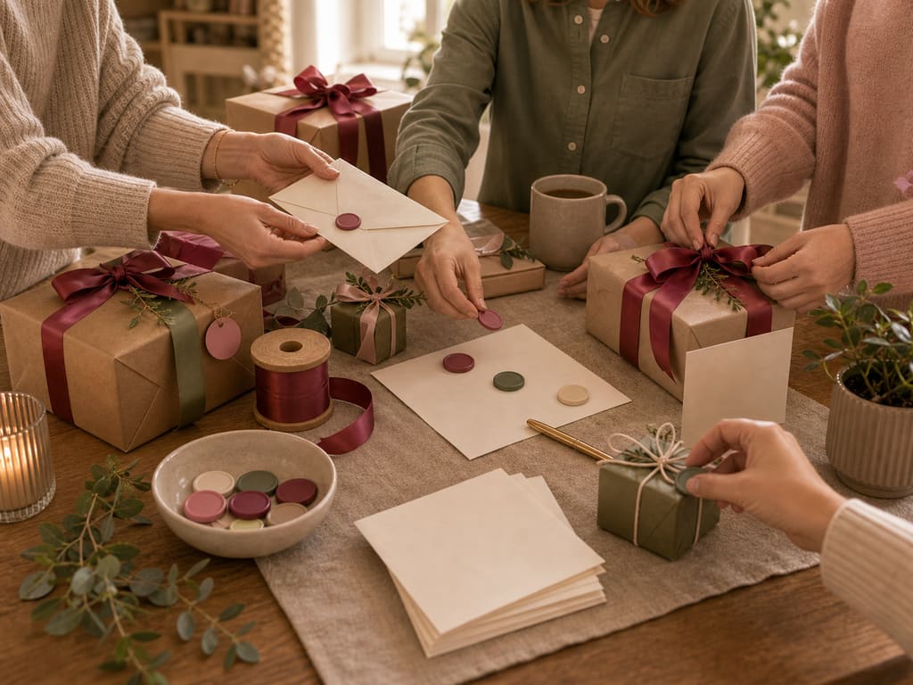 Coordinating gift reservations and wish list sharing with family
