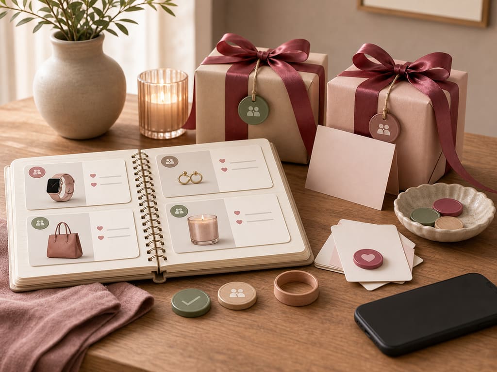 A person sharing a wish list of gifts they would genuinely enjoy