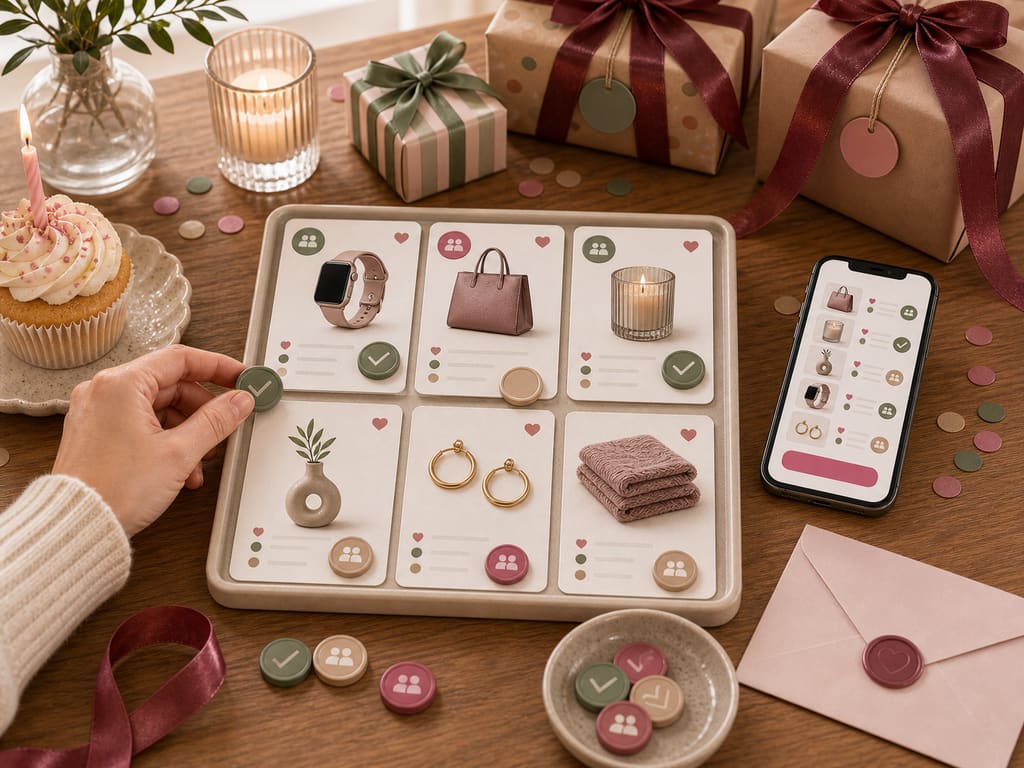 Illustration for 3. let gift-givers coordinate